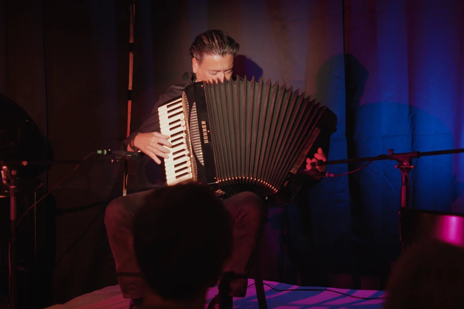 Goran Kovacevic am Akkordeon